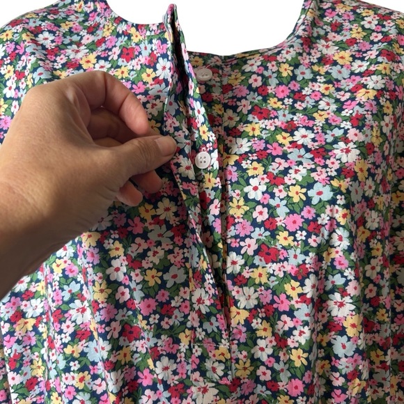 Tuckernuck Pomander Place Lucy ditsy floral shirt dress size small cocktail - Picture 7 of 12